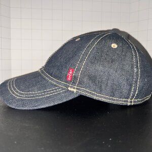 Levi’s Dark Denim Baseball Cap – Adjustable Strapback